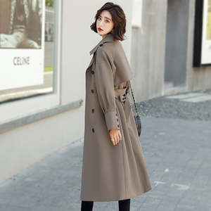 中长款风衣外套女2022年新款春秋妈妈薄款高端阔太太高贵洋气大衣