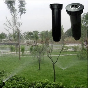 4分塑料草坪喷头自动升降地埋式可调喷射角度小区绿化降温喷淋头