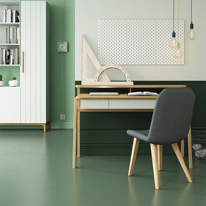 红苹果家具 北欧晴系列书桌写字台 带抽屉两层电脑桌a783