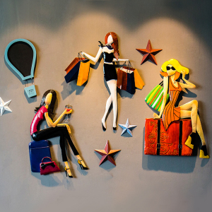 服装店装饰挂件时尚