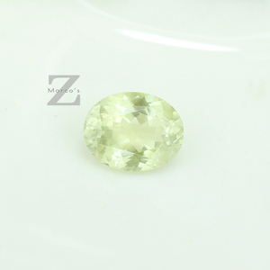 矽线石sillimanite斯里兰卡2.44ct精工椭圆刻面型宝石标本