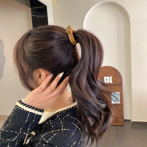 子发夹发卡简约磨砂气质夹马尾抓头饰马尾后脑勺夹子扎高固定神器