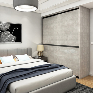 拉迷整体卧室衣柜轻奢风推拉门衣柜移门预约订金