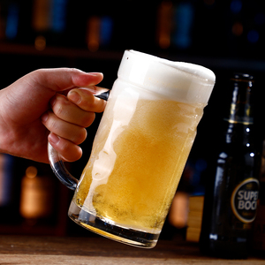 啤酒杯超大英雄大号大容量