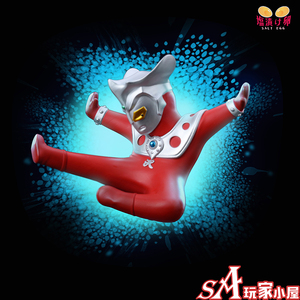 salt egg工作室咸蛋超人表情包no.1雷欧啊哒飞踢格斗之王手办模型