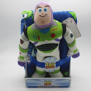 玩具总动员巴斯光年buzz 毛绒公仔儿童生日礼物卡通毛毯午睡玩偶