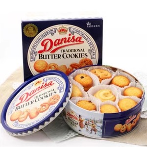 印尼原装进口Danisa皇冠丹麦黄油曲奇饼干368g192g163g72礼盒零食