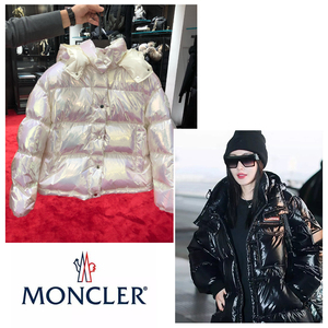 moncler/蒙口羽绒服女炫彩滑雪服明星同款白鹅绒连帽面包服外套男