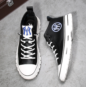 帕达索男鞋男士休闲皮鞋axh真皮小白鞋ga0499潮流百搭中帮鞋韩版