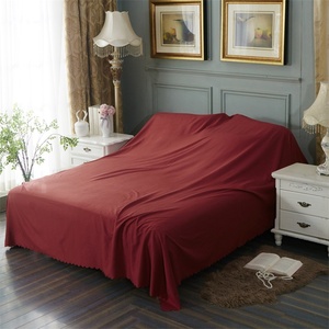 家具防尘布盖布床罩防尘罩遮盖沙发床上遮灰尘床防灰尘盖巾布料