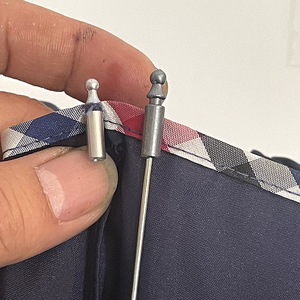 雨伞伞珠太阳伞配件天伞尾珠自动伞珠子遮阳伞骨铆钉尾滴修伞零件