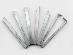 cnc钨钢自动车床车刀  焊接超硬    切断刀陶瓷   平刀钩刀12mm