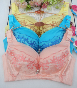 1件包邮正品秀波无钢圈文胸a杯厚款小胸显大集中调整型内衣8429