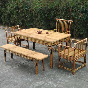 竹功夫茶桌竹制简约