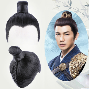 短发发套公子汉服造型假发套全包古风整顶假发影视剧唐朝男士发型