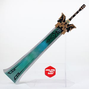 79cos原神4星级武器雨裁大刀精品人气cosplay道具服定做武器装备