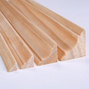 三角形实木条实木阴角线条 装饰木线条装饰条压条三角顶角线小边