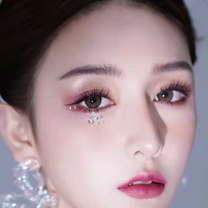 脸部眼妆泪钻亮钻亮片网红仿妆舞台妆自拍儿童写真新娘化妆饰品