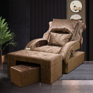 电动足疗足浴按摩沙发足床洗浴中心洗脚床美容院躺椅豪华沐足椅子