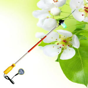 6米新款高杆授粉器可伸缩加长猕猴桃电动授粉机梨苹果果树授粉