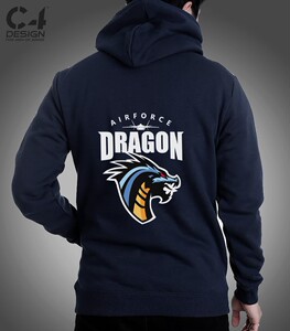 歼20隐身战斗机飞行员威龙标志 拉链连帽卫衣帽衫包邮