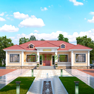 一层别墅设计图纸全套新农村