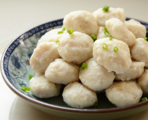 满4件包邮  湖北荆州特产沙市区航空路【罗湖鱼糕】漂汤鱼丸500g