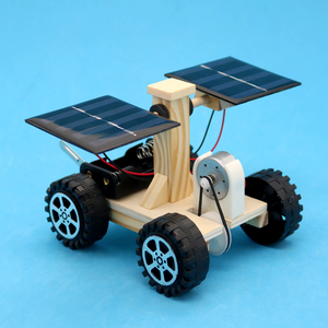 太空月球探测车科技小制作小发明太阳能发电拼装玩具益智玩具