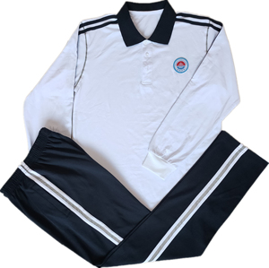 新款2022东莞市万江中学高中纯全棉运动校服夏冬季装t恤短长袖裤