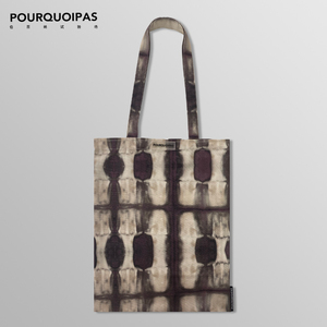 POURQUOIPAS原创设计新一季扎染定制手袋布袋环保购物袋