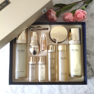 韩国ohui欧惠极致水乳三件套盒细胞再生黄金安瓶紧致抗皱修复