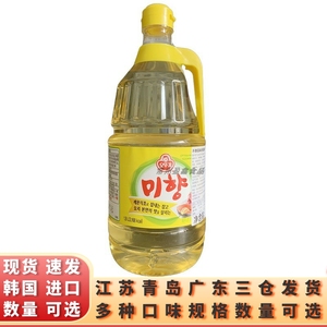 不倒翁味香1.8L包装韩国进口餐饮商用料酒苹果醋番茄沙司多省包邮