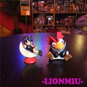 日本正版稀有老货 新世纪福音战士 葛城美里 penpen 企鹅 摆件