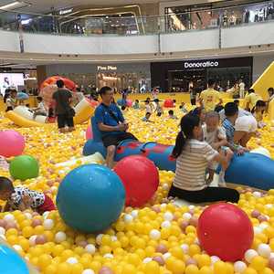 环保加厚彩色百万海洋球池波波球儿童游乐园玩具6cm7cm8cm海洋球