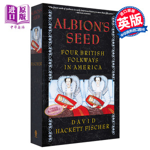 预售 阿尔比恩的种子：美国文化的源与流 英文原版 Albion's Seed Fischer【中商原版】