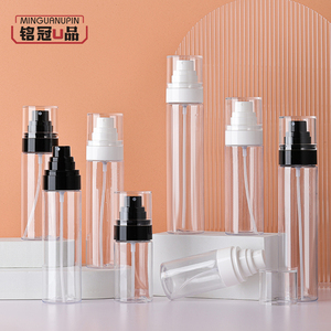 工厂现货50ml80ml100ml120 PET透明塑料化妆品包装香水绵柔喷雾瓶