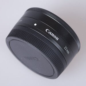 canon佳能ef-m 22mm f2.0 stm大光圈人像微单镜头 饼干定焦二手