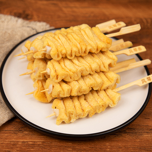 龙顺风琴串油扬串关东煮食材煮物火锅便利店串串香千张串10串200g