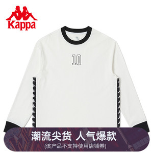 Kappa卡帕串标长袖2023新男春运动卫衣休闲长袖卫衣外套K0D12TC01