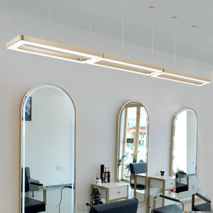 超亮理发店灯发廊美发店美甲店铺led灯吸顶灯简洁个性美容店大灯