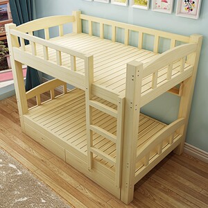 上下床学生宿舍小户型卧室高低床大人简易儿童床男孩成年0人付款199