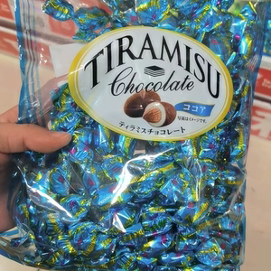 现货 日本呼吸巧克力 元祖/Tiramisu宇治抹茶杏仁巧克力喜糖 袋装
