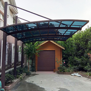 车棚停车棚 家用车库棚庭院铝合金雨篷防晒遮阳棚别墅汽车遮雨棚