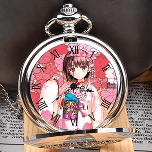 路人女主的养成方法 加藤惠手表怀表闹钟 动漫周边送女生生日礼物