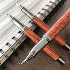【送笔尖】烂笔头6036金属弯尖美工钢笔0.5硬笔书法学生练字钢笔