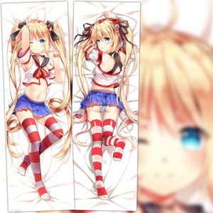 战舰少女 舰r 安德烈亚多利亚 动漫等身抱枕 2wt抱枕套