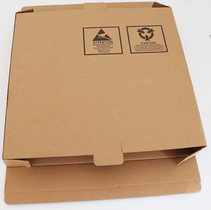 电子元器件ic芯片 防静电图案 真空袋包装纸盒 台产13寸圆盘专用