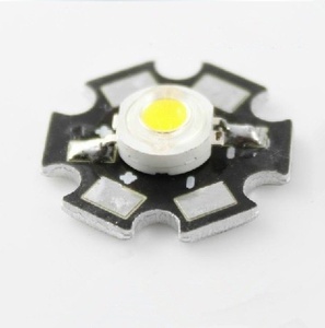 LED 2Wled灯珠 带基板灯芯20MM  16MM 充电远射强光手电筒配件