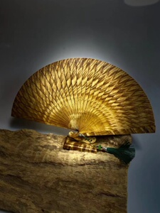 801人付款淘宝镂空蕾丝扇子古典暗黑优雅复古凹造型摄影道具贝壳圆形