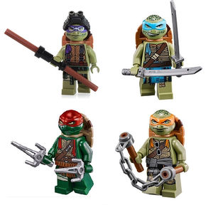 乐高lego忍者神龟人仔tnt040 tnt041 tnt049 tnt050 tnt052电影版